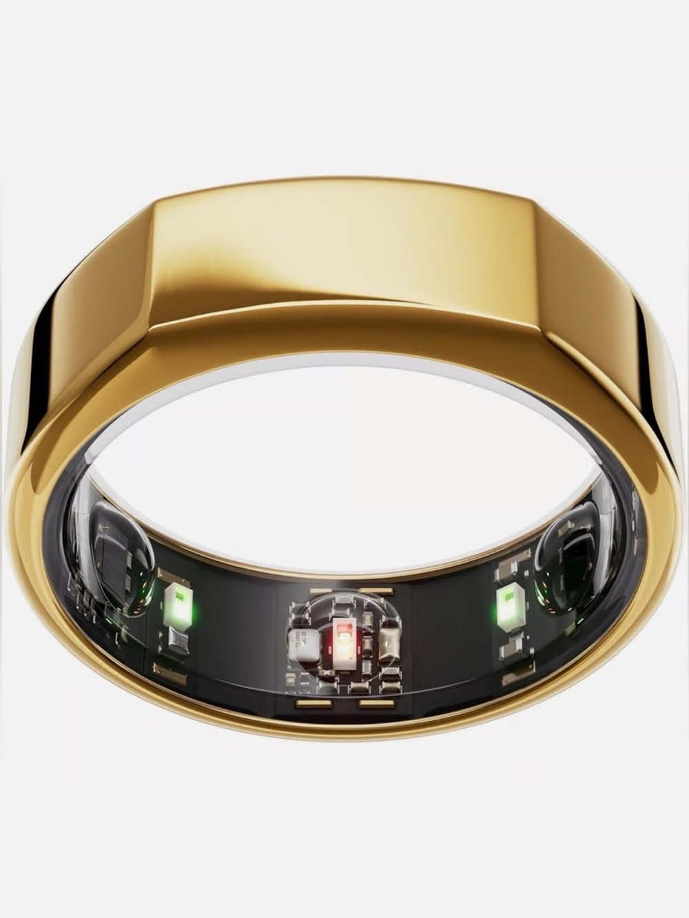 Oura Ring Gen3 Heritage | US8 Gold Smart Ring